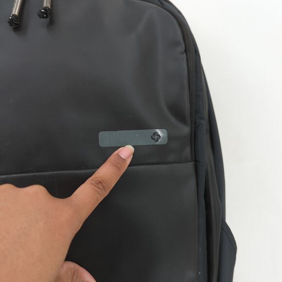 Samsonite Valt Collection Deluxe Backpack Black 120800-1041 RARE NEW FLAW - Picture 4 of 11